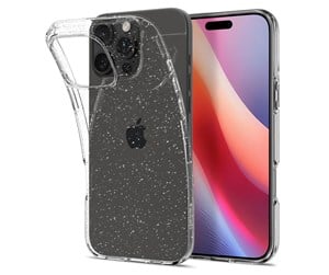 Mobil - Deksel og etui - Spigen Liquid Crystal Glitter - Crystal Quartz - iPhone 16 Pro - ACS08113