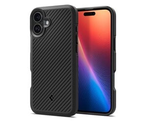 Mobil - Deksel og etui - Spigen Core Armor - Matte Black - iPhone 16 Plus - ACS08090