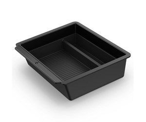 Biltilbehør - Spigen Tesla Sliding Console Organizer (Bottom) for Tesla Model 3 (2024) - Black - ACP07785