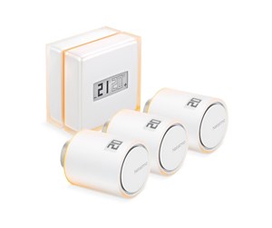 Smarthus - Netatmo Smart Thermostat + 3x Radiator Valves - NBU-NTH-NAV