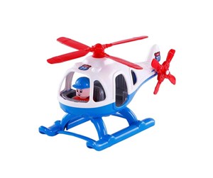 Leketøysbil - Cavallino Toys Cavallino Helicopter with Playing Figure - 3540TY01