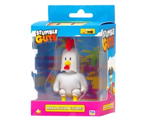 Figurer - Boti Stumble Guys Mini Action Figure - Chicken - 39453