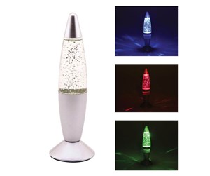 Barnerom - Johntoy Lava Lamp Glitter with Light - 29611