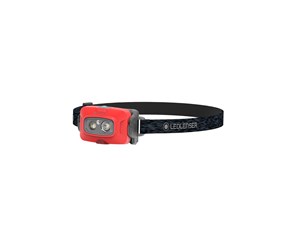 Lommelykter  - Ledlenser HF4R Core Headlamp 500 lm Red - 502792