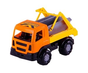 Leketøysbil - Cavallino Toys Cavallino Construction Container Truck 21cm - 2038CN01