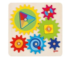 Treleker - Goki Wooden Gears Puzzle 10 pcs. - 58428