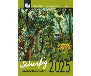 Årbøker - Hans Scherfig familiekalender 2025 - 9788775663439