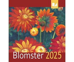 Årbøker - Blomster kalender 2025 - 9788775663477