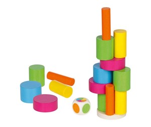 Treleker - Goki Wooden Balance Game Tower 27 pcs. - 56762