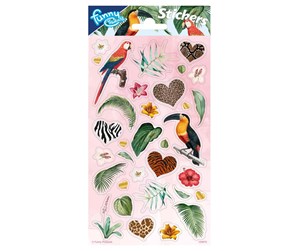 Kreative leker - Totum Jungle sticker sheet - 100670