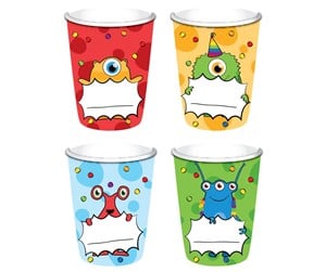 Leketøy - Haza Witbaard Cups Monster Party 8 pcs. - 437855