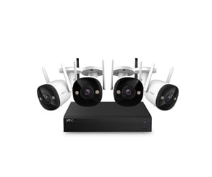 Smarthus - IMOU Wireless Kit (4-Bullet 2) - Imou-KIT/NVR1104HS-W-S2-CE-1T/4-F22FEP-0280B