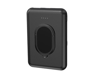 Nødlader - 4smarts VoltHub UltiMag Kick - Black Nødlader - 5000 mAh - 456357