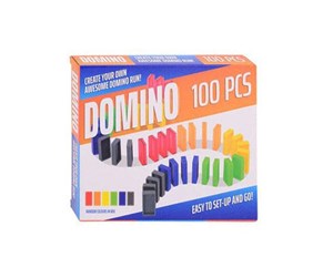 Leketøy - Johntoy Colored Dominoes 100pcs. - 29653