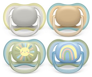 Babyutstyr - Philips Ultra air pacifier SCF085/65 - 4 pcs - SCF085/65