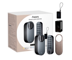 Smarthus - Aqara Smart Lock U200 Kit Black - EL-D02D-B