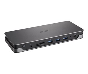 Dokkingstasjon - Acer 12-In-1 Type-C - docking station - USB-C 3.2 Gen 1 - HDMI DP - 1GbE - GP.DCK11.01Q