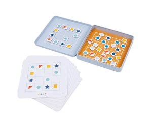 Brettspill & Puslespill - Goki Wooden Sudoku Board Game 51 pcs. - 56656