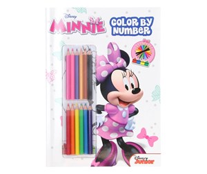 Hobbyartikler - Boek Specials Nederland BV Color by Number - Minnie Mouse - 533924