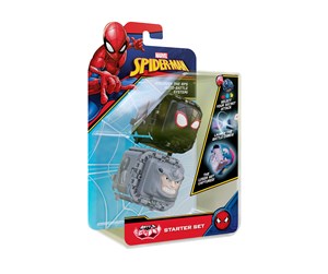 Leketøy - Boti Marvel Spiderman Battle Cube - Miles Morales vs Rhino - 37201