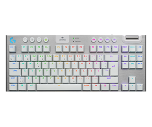 Tastatur - Logitech G915 X LIGHTSPEED TKL - Tactile - 80 % (TKL) - Gamingtastatur - Uten numpad - Nordisk - Hvit - 920-012735