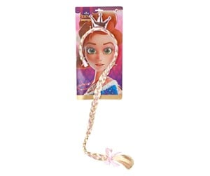 Små gaver til barn - Toi-Toys Princess Friends Diadem with Long Braid and Crown - 12711B