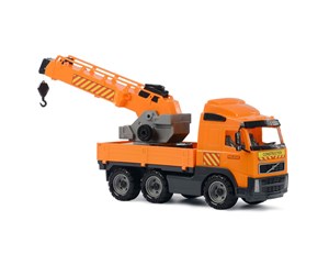 Leketøysbil - Cavallino Toys Cavallino Volvo Crane Truck - 1142VV01