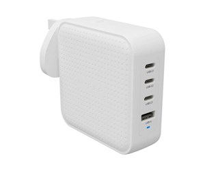 Mobil - Adaptere og ladere - Hyper Juice power adapter - GaN - USB 3 x USB-C - 100 Wh - HJ1002WHWWGL