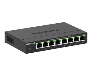 Switch/splitter - Netgear MS308 8-Port 2.5G Multi-Gigabit Ethernet Unmanaged Switch - MS308-100EUS