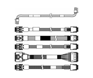 Diverse kabel - Lenovo storage cable kit - 4X97A86323