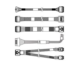 Diverse kabel - Lenovo storage cable kit - 4X97A86426