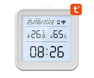 Smarthus - Gosund Smart temperature and humidity sensor Wi-Fi  S6 (LCD screen backlight) - S6