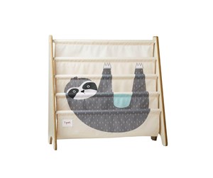 Barnerom - 3 Sprouts Bookcase - Gray Sloth - IRKSLO