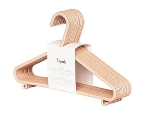 Barnerom - 3 Sprouts - Hanger In Wheat Straw 15 pcs Rosa - IHWPNK-15