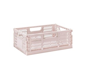 Barnerom - 3 Sprouts - Modern Folding Crate Large Pink - ICLGPN