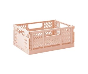 Barnerom - 3 Sprouts - Modern Folding Crate Medium Clay - ICMDCL