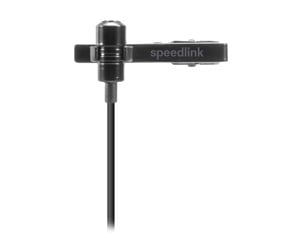 Mikrofon - Speed-Link SPES Clip-On Microphone - Black - SL-800006-BK