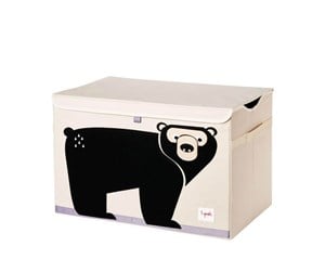 Barnerom - 3 Sprouts - Toy Chest - Black Bear - ITCBEA