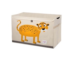 Barnerom - 3 Sprouts - Toy Chest - Orange Leopard - ITCLEO