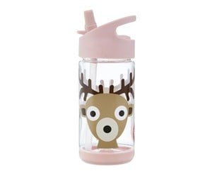 Barnerom - 3 Sprouts - Water Bottle - Pink Deer - IWBDEE