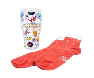 Reklameartikler - Fizz Creations - Craft Beer Socks & Glass Set - Sokker - 5060960745071