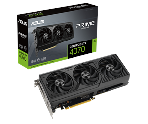 Grafikkort - ASUS GeForce RTX 4070 Prime - 12GB GDDR6X RAM - Grafikkort - 90YV0J1A-M0NA00