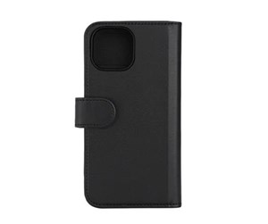 Mobil - Deksel og etui - Deltaco Wallet Case 2-in-1 iPhone 15 Magnetic Cover - Black - MCASE-WIP1561