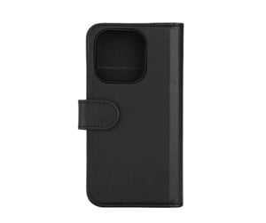 Mobil - Deksel og etui - Deltaco Wallet Case 2-in-1 iPhone 15 Pro Magnetic Cover - Black - MCASE-WIP15P61