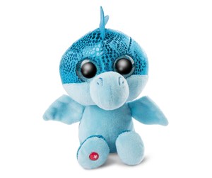 Dukker, Bamser & Utstyr - Nici Glubschis Plush Toy Dragon Blue Jet-Jet 15cm - 1046932