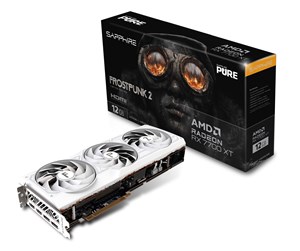 Grafikkort - Sapphire Radeon RX 7700 XT Pure OC Frostpunk 2 - 12GB GDDR6 RAM - Grafikkort - 11335-08-50G