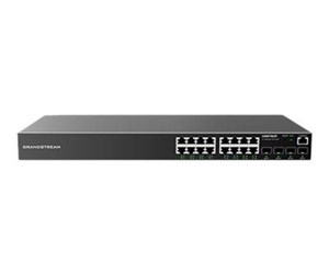 Switch/splitter - Grandstream GWN7802P - switch - enterprise managed - 16 ports - GWN7802P