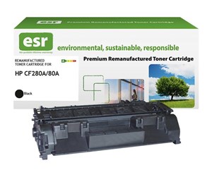 Printertilbehør blekk/toner - ESR - black - compatible - remanufactured - toner cartridge (alternative for: HP CF280A) - Laser toner Svart - K15589X1