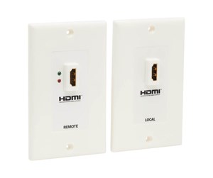 Tilbehør - Eaton Series HDMI Wallplate Extender Kit Over Cat5 / Cat6 F/F - P167-000