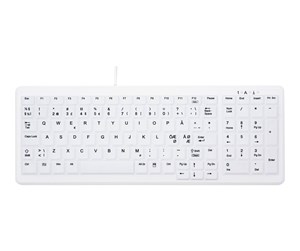 Tastatur - Cherry Active Key MedicalKey AK-C7000 - keyboard - Nordic - white - Tastatur - Nordisk - Hvit - AK-C7000F-U1-W/NOR